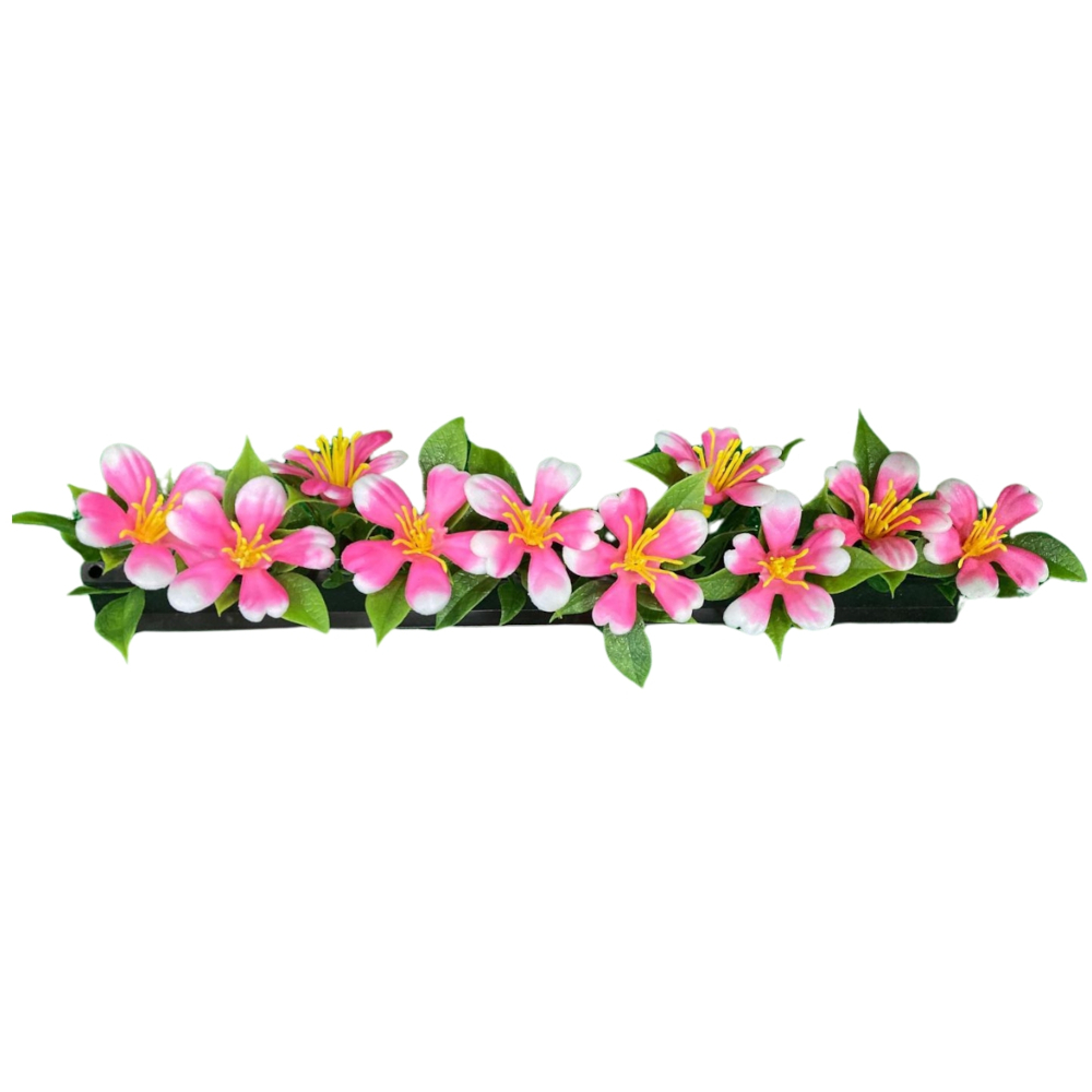 Boite de 12 barrettes noire FLEURS DE PRUNIER 25 cm