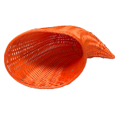 Corne L orange "Corail" Diam. 38x33xlg. 65 cm SUPER PROMO !