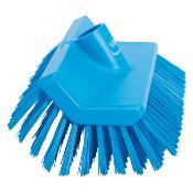 Balai-brosse incliné bleu fibre médium 26,5 cm